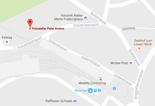 Map Fotoatelier Peter Andres